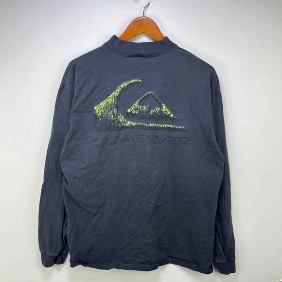 Quiksilver Other - Vintage 90s Quiksilver USA Mock Neck Shirt Large